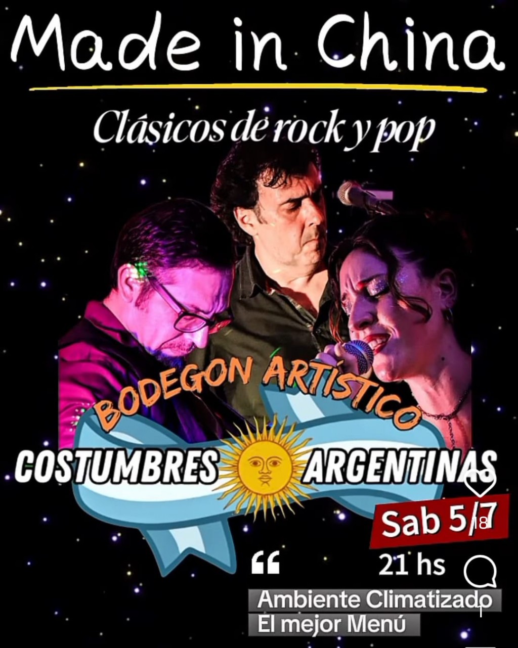 5/7 - Made in China y Arrebolar en Costumbres Argentinas