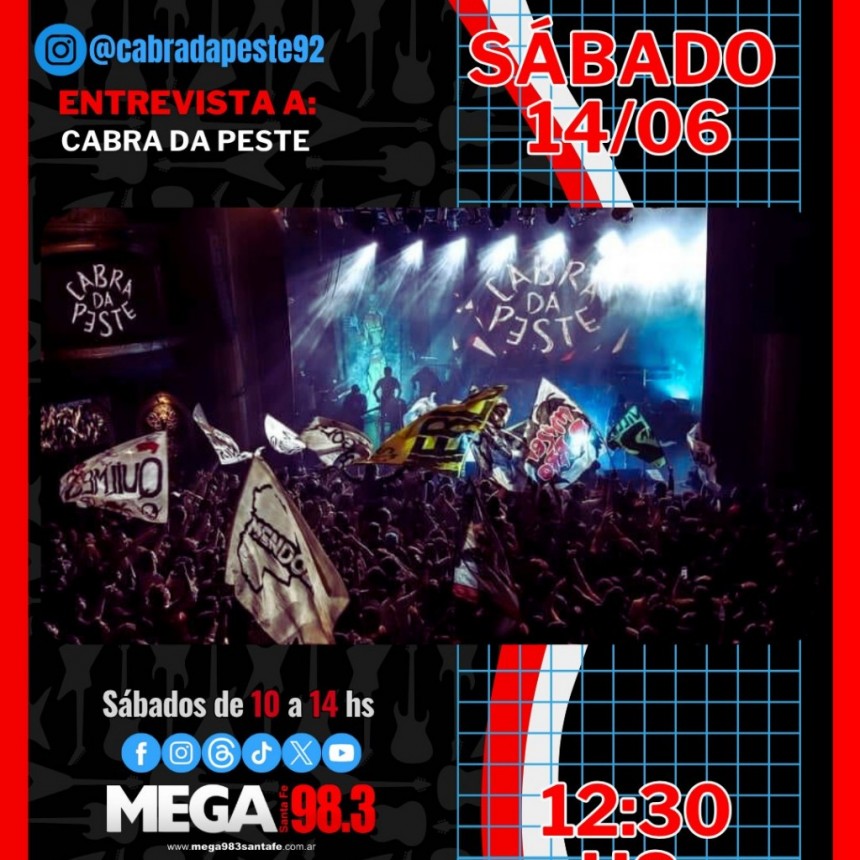 CABRA DA PESTE en NAC & POP