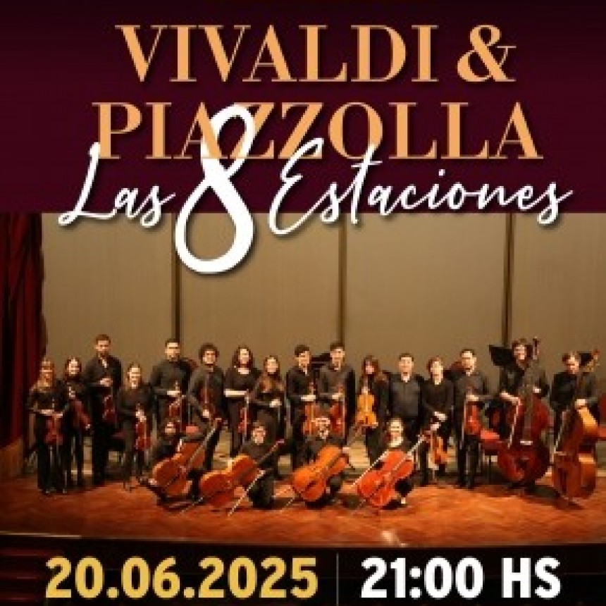 Camerata Rosario: Vivaldi & Piazzolla: Las Ocho Estaciones en el LUZ Y FUERZA