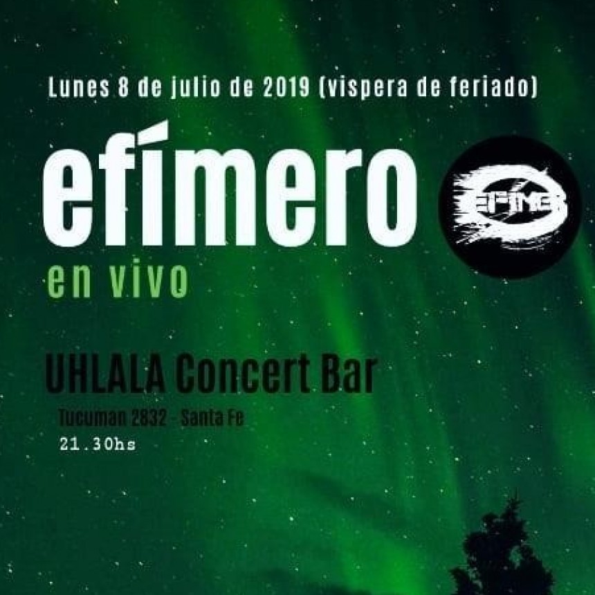 8/7 - Ef&iacute;mero en UHLALA