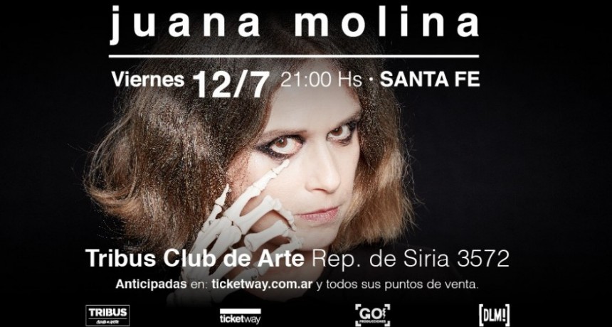 12/7 - JUANA MOLINA en Santa Fe