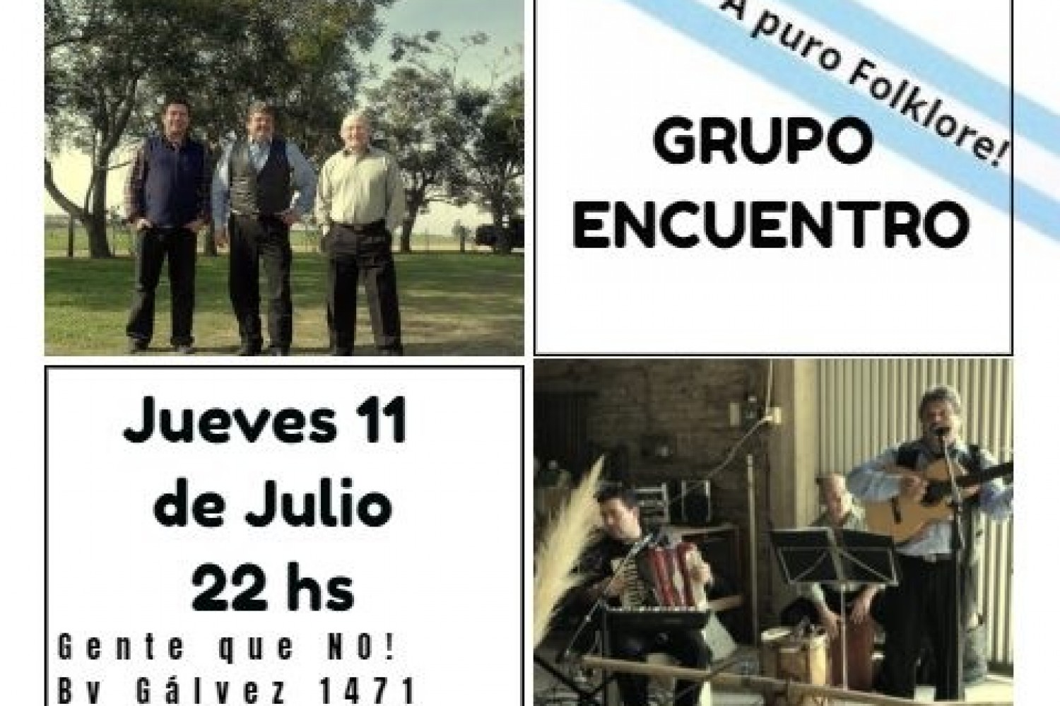 11/7 - Grupo Encuentro en Gente Que NO!
