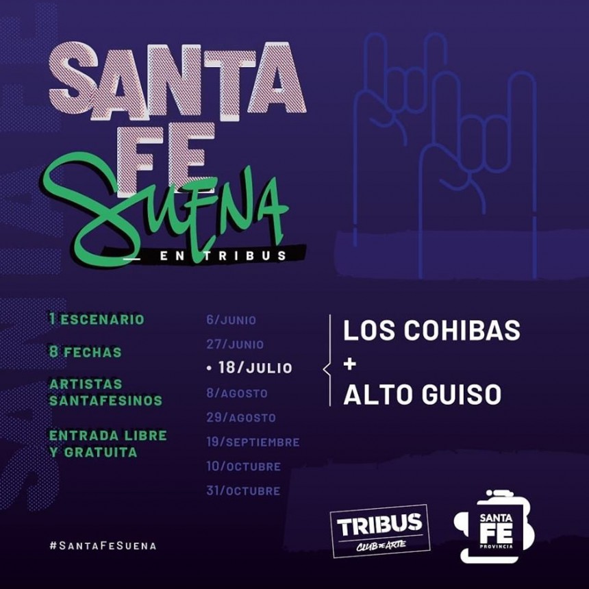 18/7 - SANTA FE SUENA en Tribus