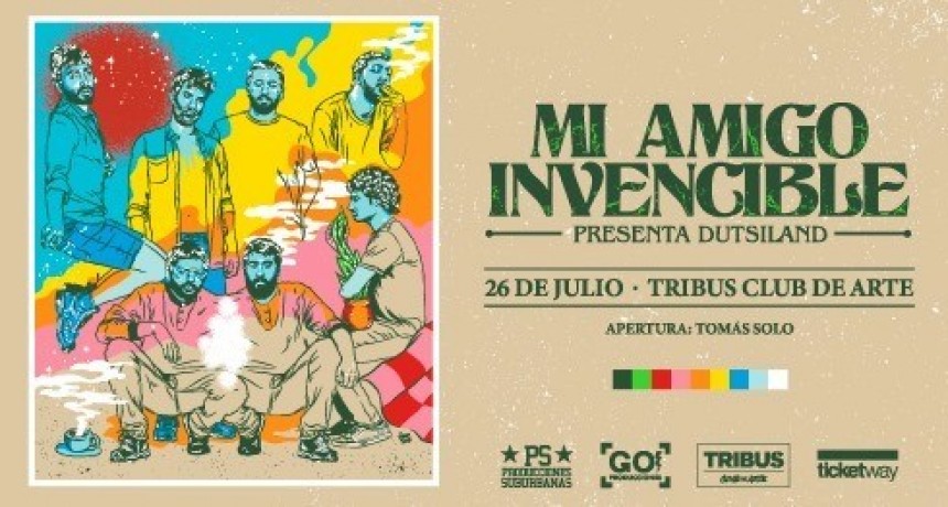 26/7 - Mi Amigo Invencible presenta "Dutsiland" en Santa Fe