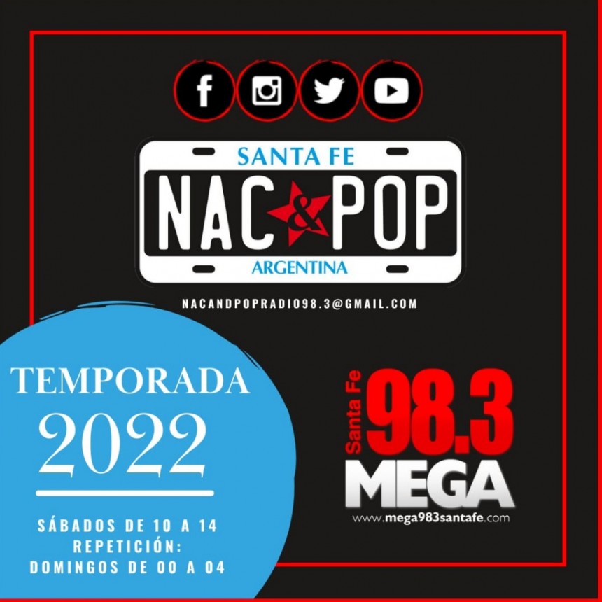 "NAC & POP" programa del 2 de julio de 2022