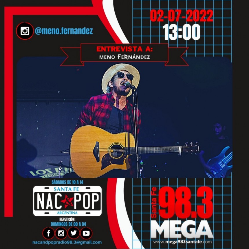 Entrevista a Meno Fern&aacute;ndez en NAC & POP