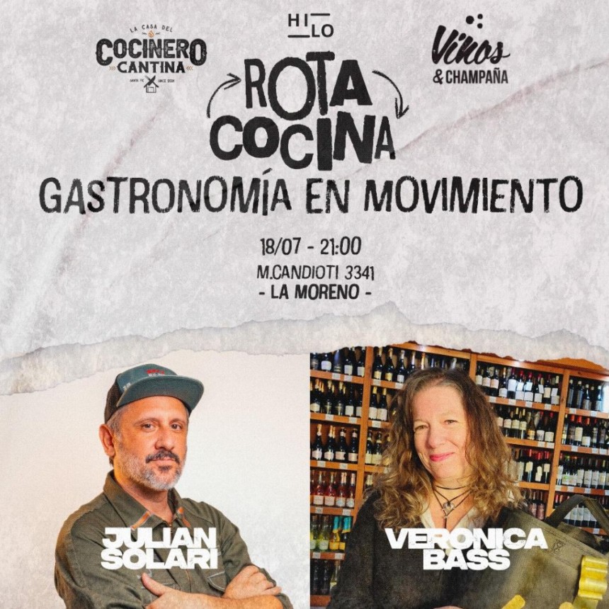 18/7 - ROTA COCINA- PRIMERA EDICI&Oacute;N  - GASTRONOM&Iacute;A EN MOVIMIENTO -