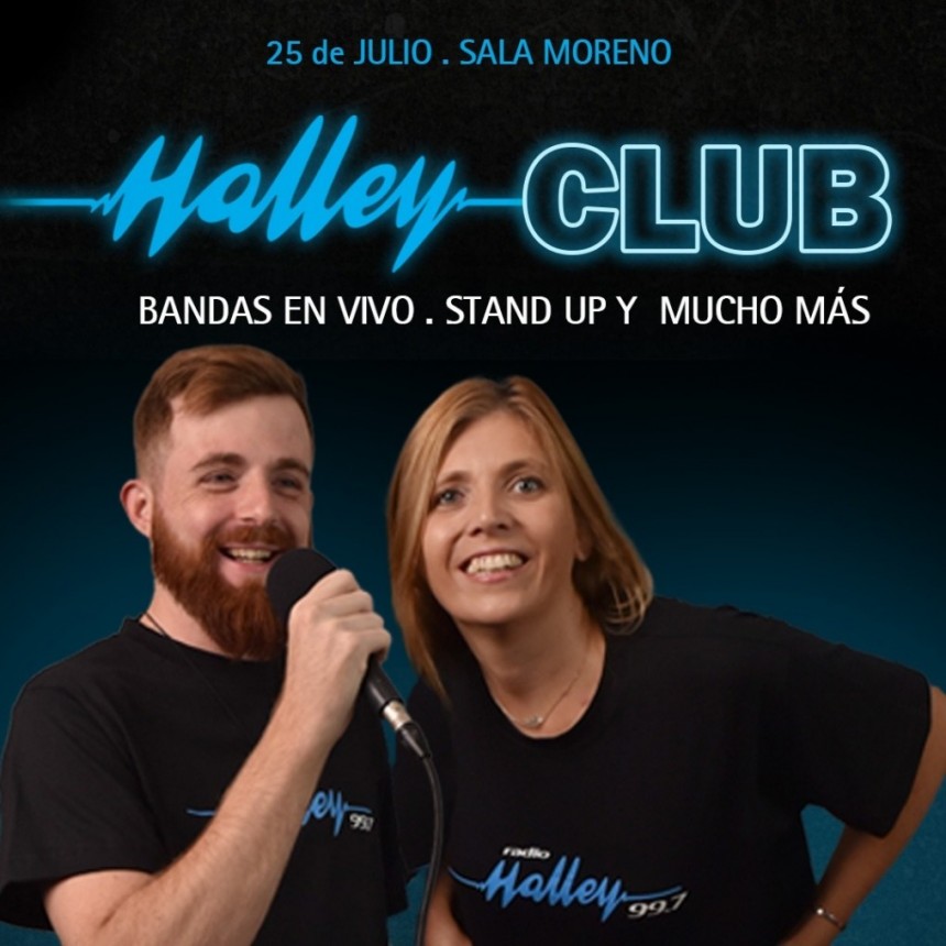 Halley Club en la Sala Moreno