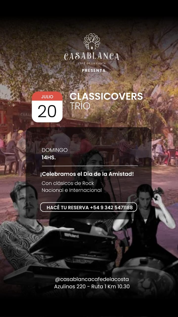20/7 - Dia del amigo en CASABLANCA 