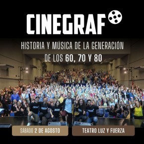 2/8- CINEGRAF en la Sala Luz y Fuerza