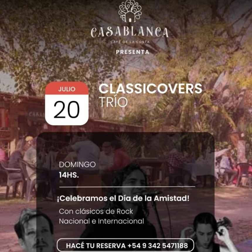 20/7 - Dia del amigo en CASABLANCA 