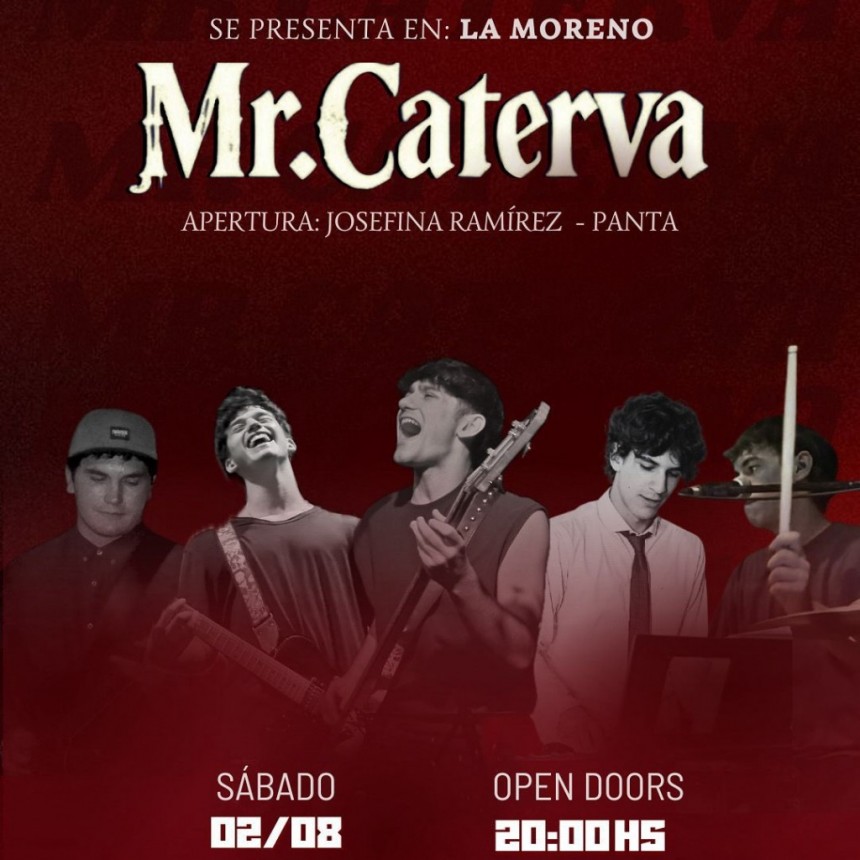2/8 - MR CATERVA en vivo en LA MORENO
