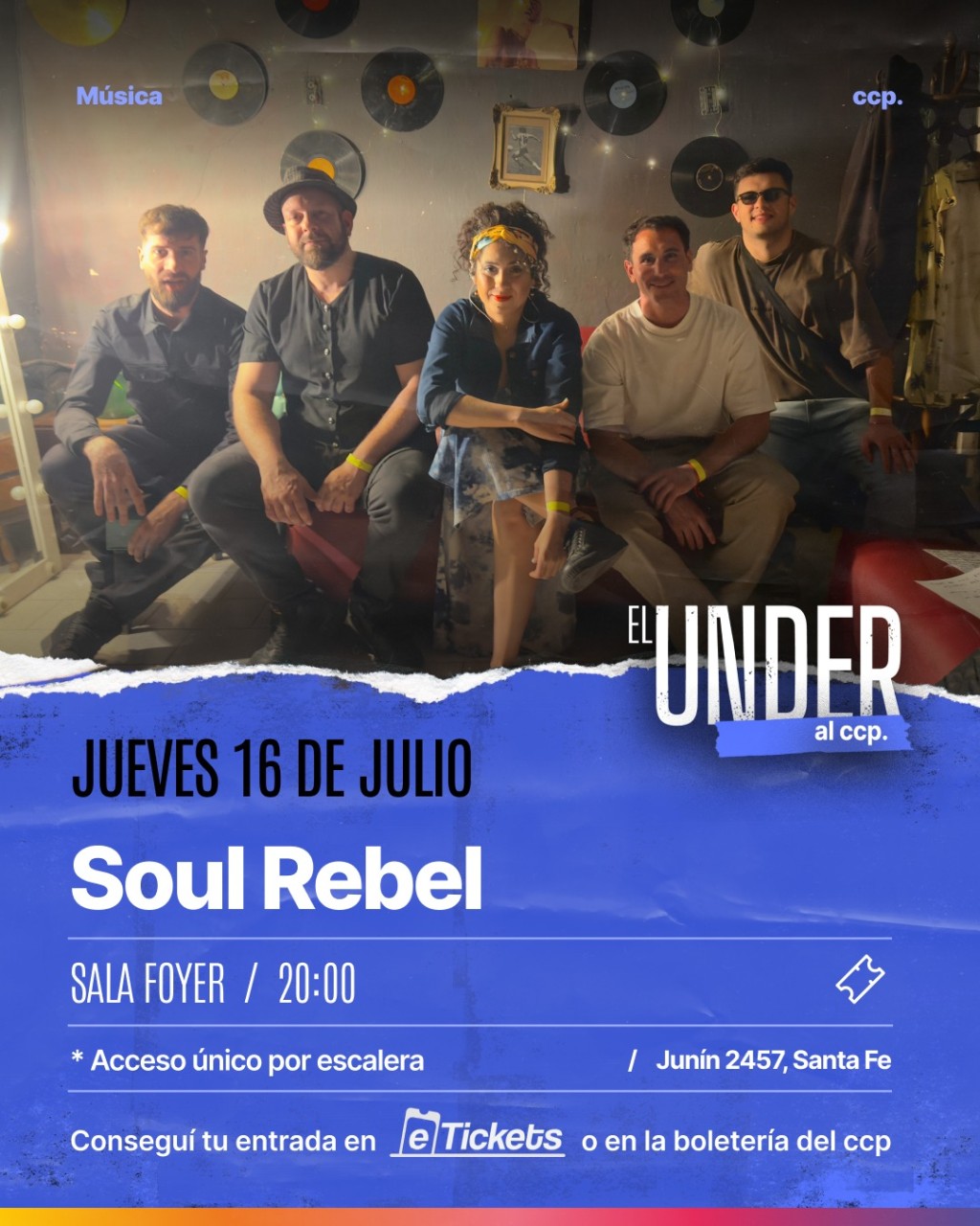 16/7-El Under en el CCP: Soul Rebel