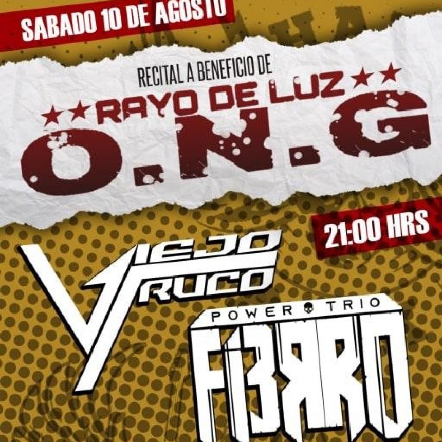 10/8 - ROCK A BENEFICIO en UHLALA