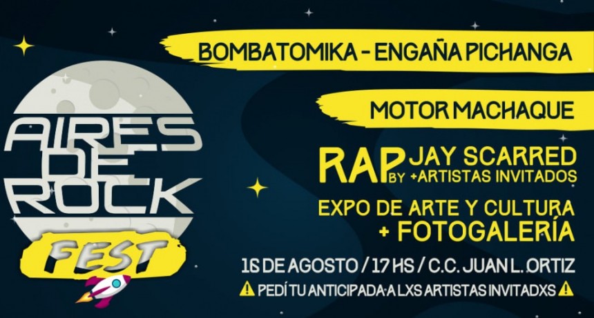 16/8 - Aires de Rock FEST