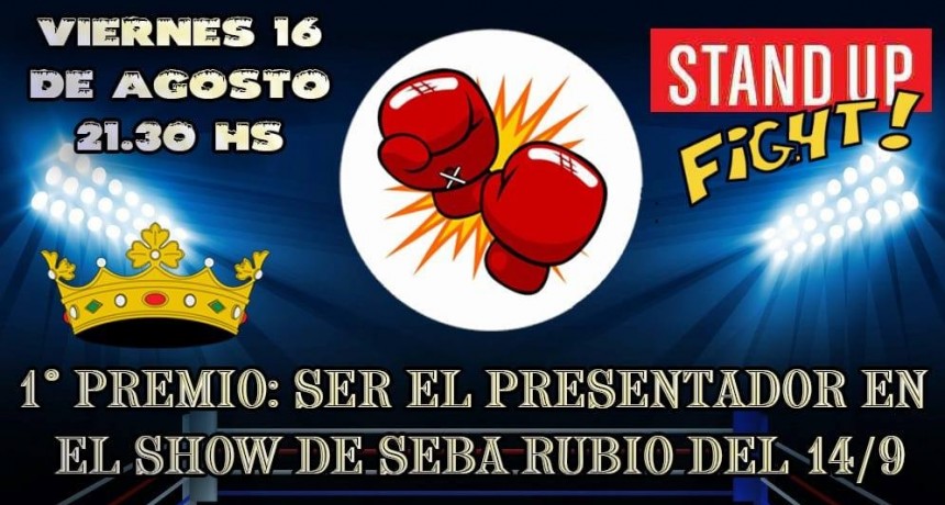16/8 - 1er Concurso de Stand Up en Santa Fe