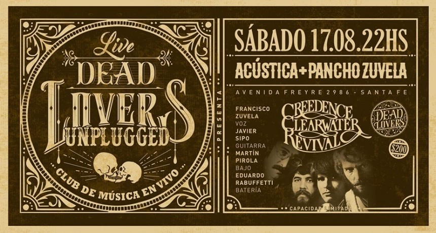 17/8 - Ac&uacute;stica + Pancho Zuvela - DeadLovers Unplugged