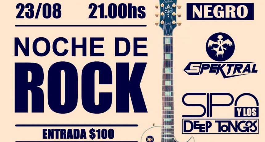 23/8 - Negro - Spektral - Sipo Y Los Deep Tongos
