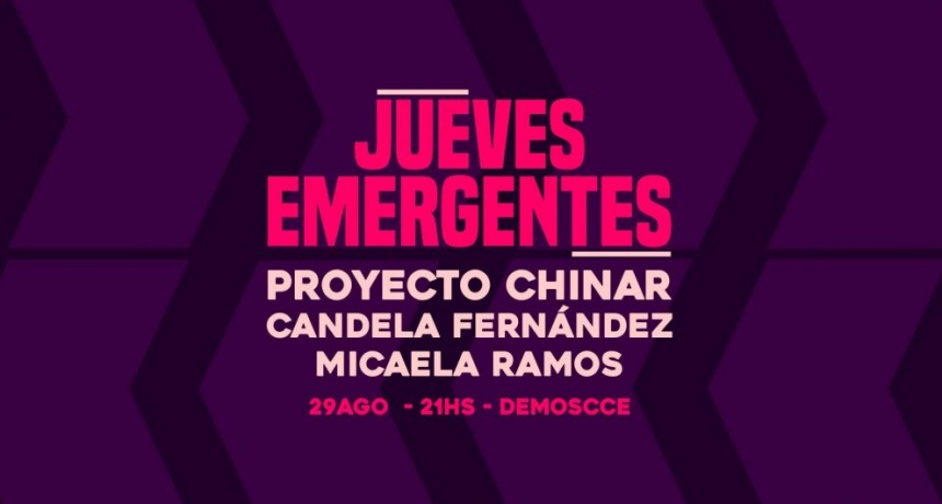 29/8 - Jueves Emergentes