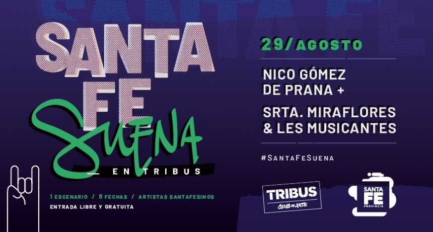 29/8 - Santa Fe Suena - Ciclo Musical