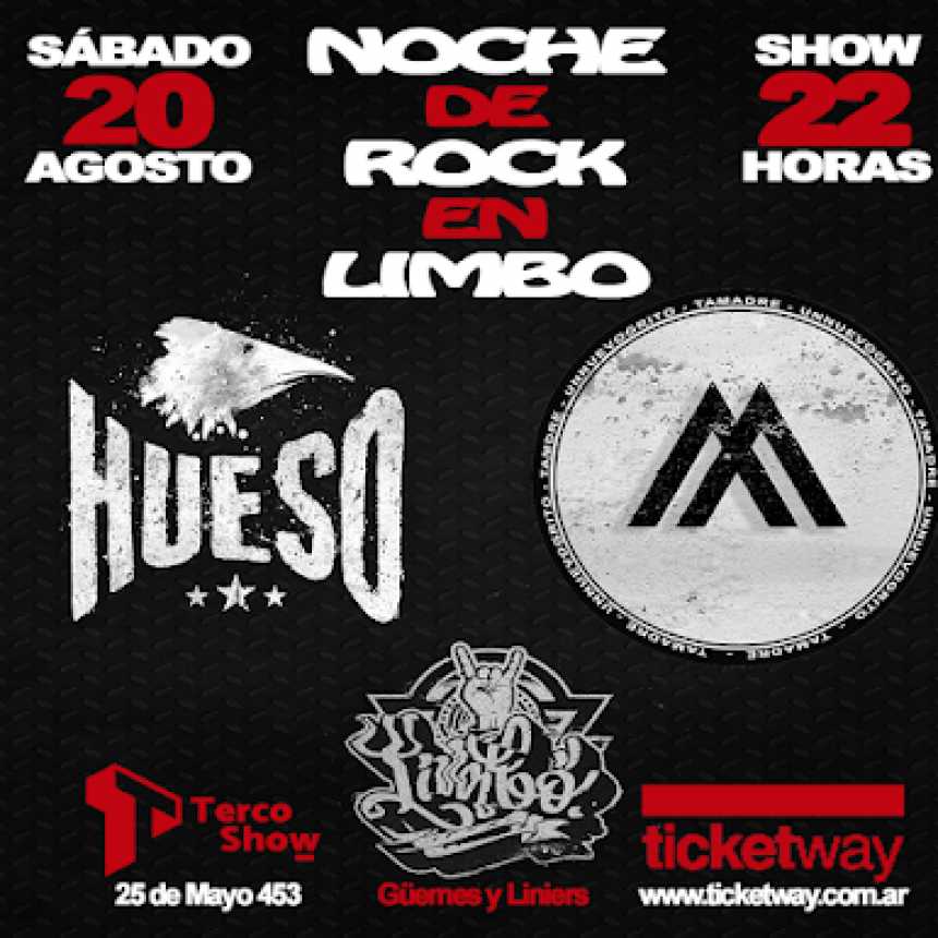 20/8 - NOCHE DE ROCK EN LIMBO