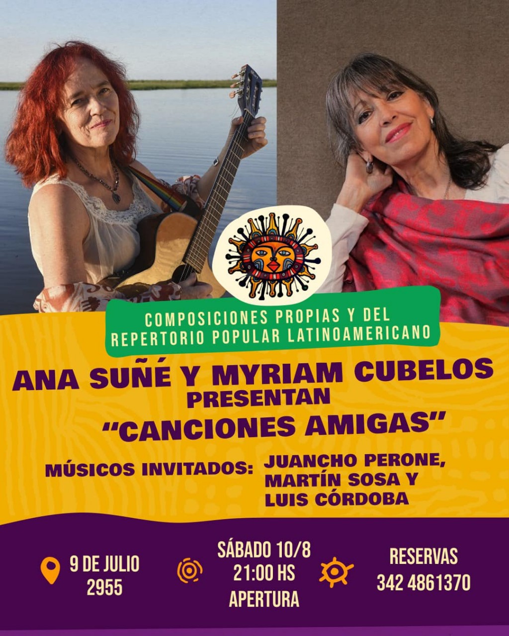 10/8 - Ana Suñé y Miriam Cubelos en El Solar