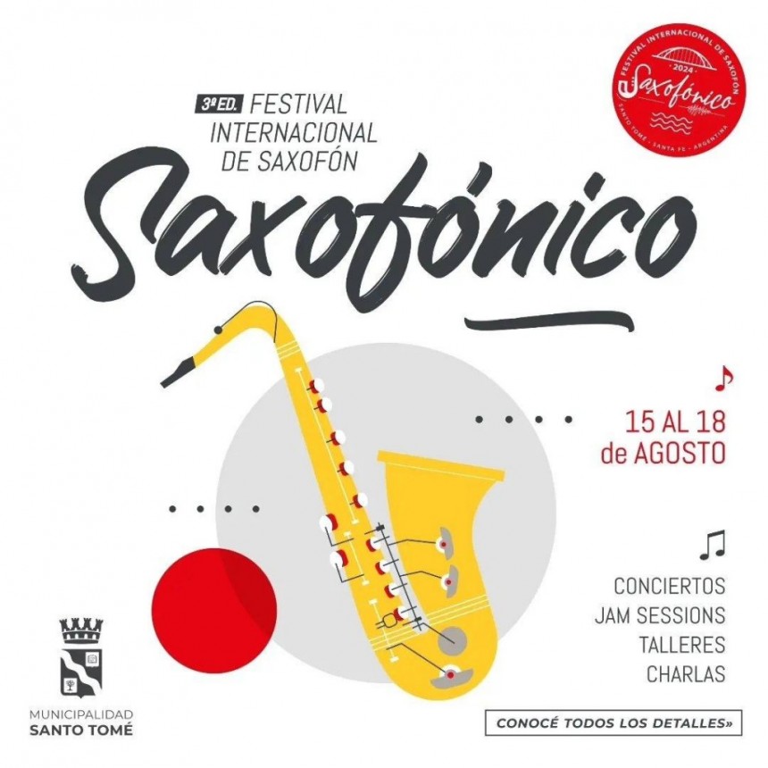 3&deg; Saxof&oacute;nico en Santoto