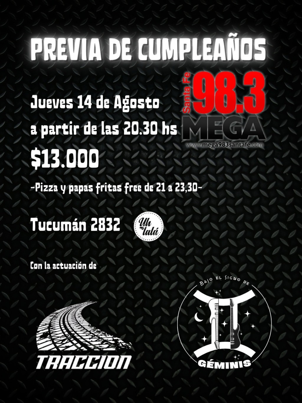 MEGA 98.3 SANTA FE despide los 24 años!!!!!!!!!!!