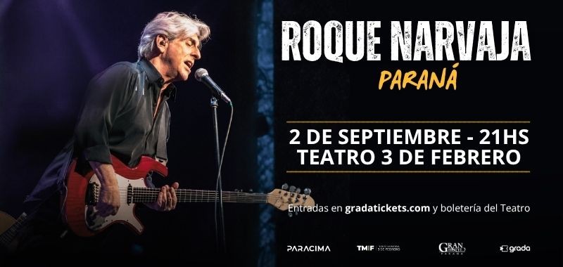2/9 - Roque Narvaja presenta "Un amante de cart&oacute;n" en Paran&aacute;