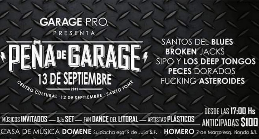 13/9 - Pe&ntilde;a de Garage en Santoto