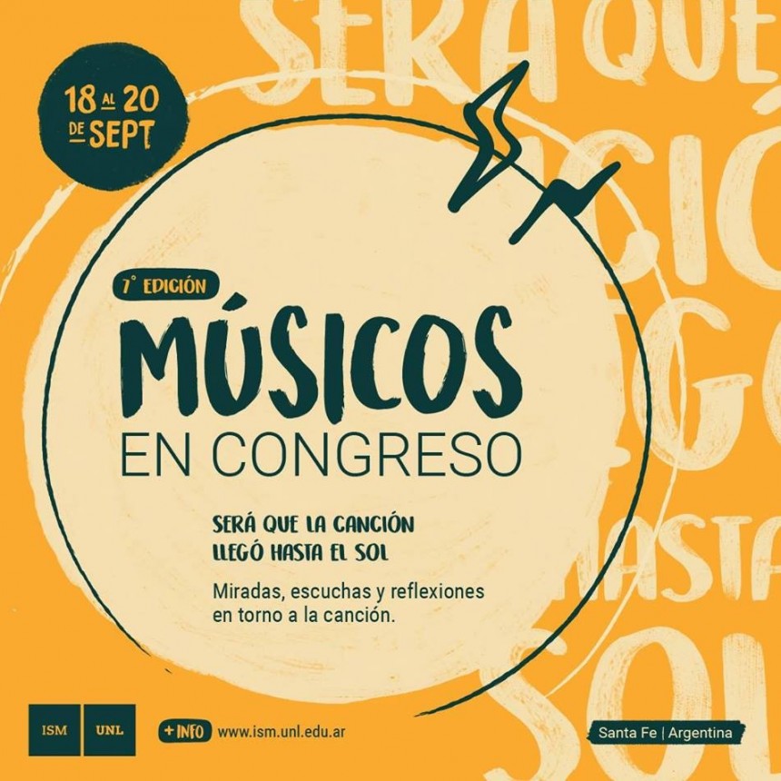 18 al 20/9 - M&uacute;sicos en Congreso 2019