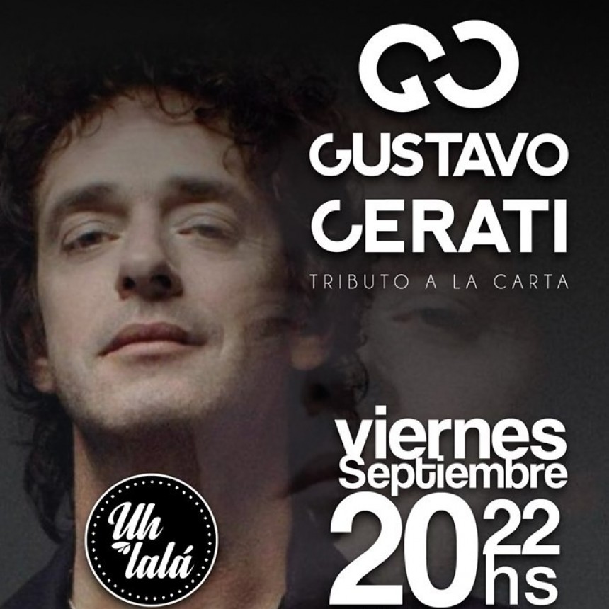 20/9 - Gustavo Cerati Tributo a la Carta en Vivo!