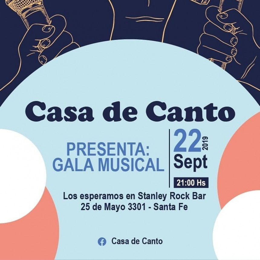 22/9 - Casa de Canto presenta: GALA MUSICAL
