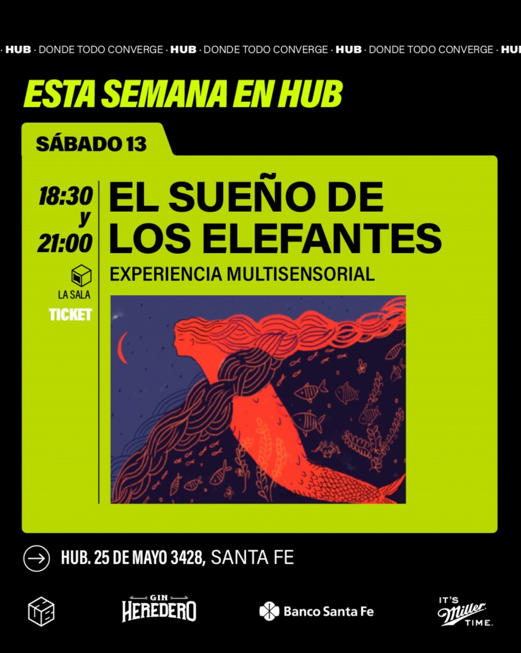 Cartelera de HUB