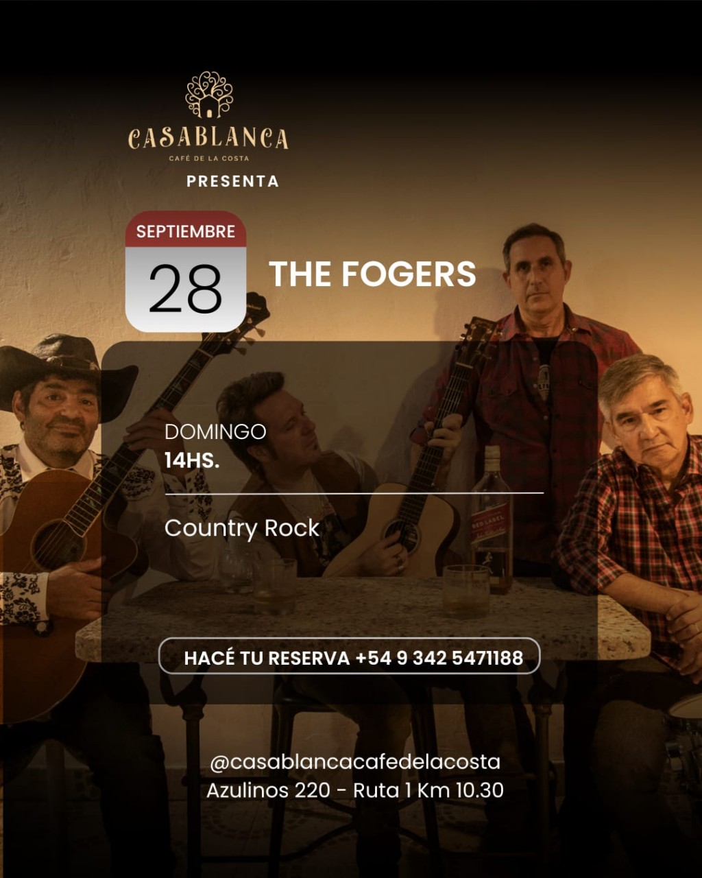 28/9 - The Fogers en Casablanca