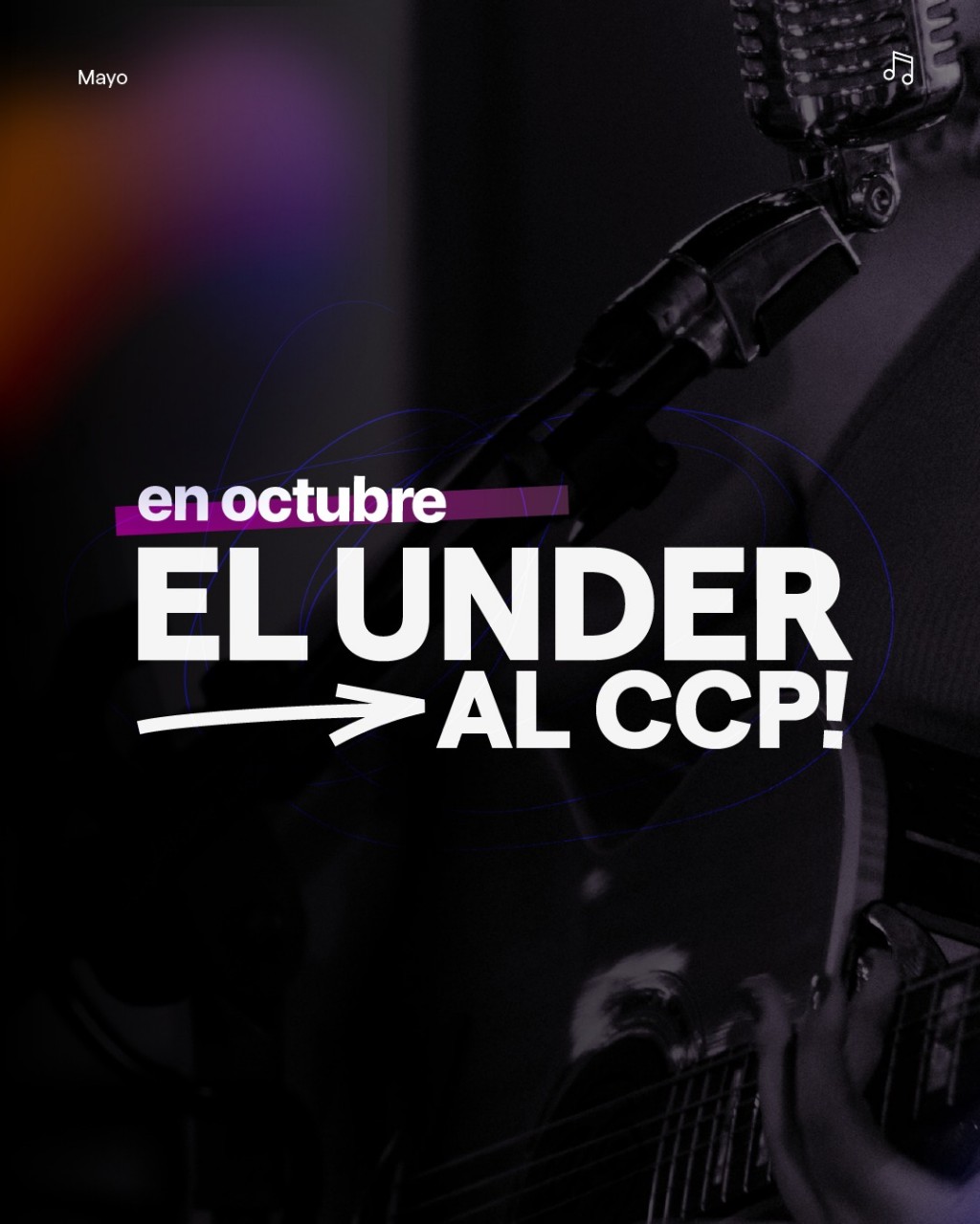 La Sala Foyer vuelve a ser el punto de encuentro de las bandas locales y regionales de El Under al CCP.