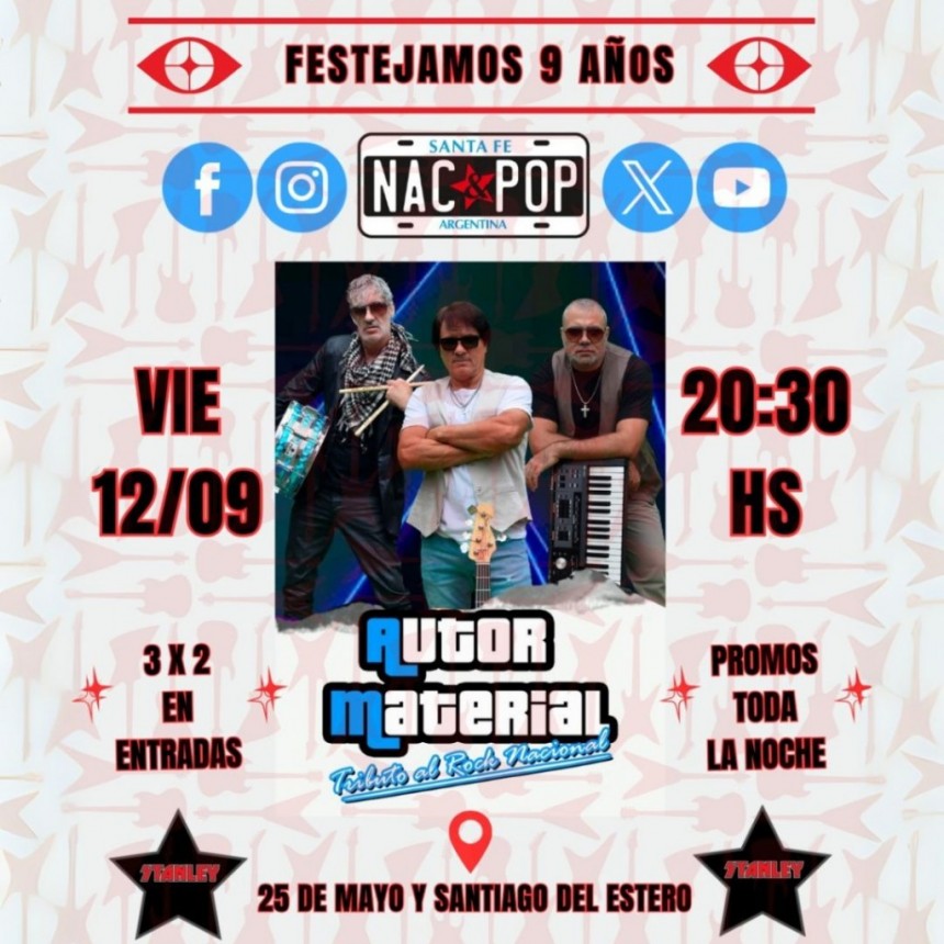 NAC & POP festeja su cumple en Stanley Bar!!!!!!!!!!!!!