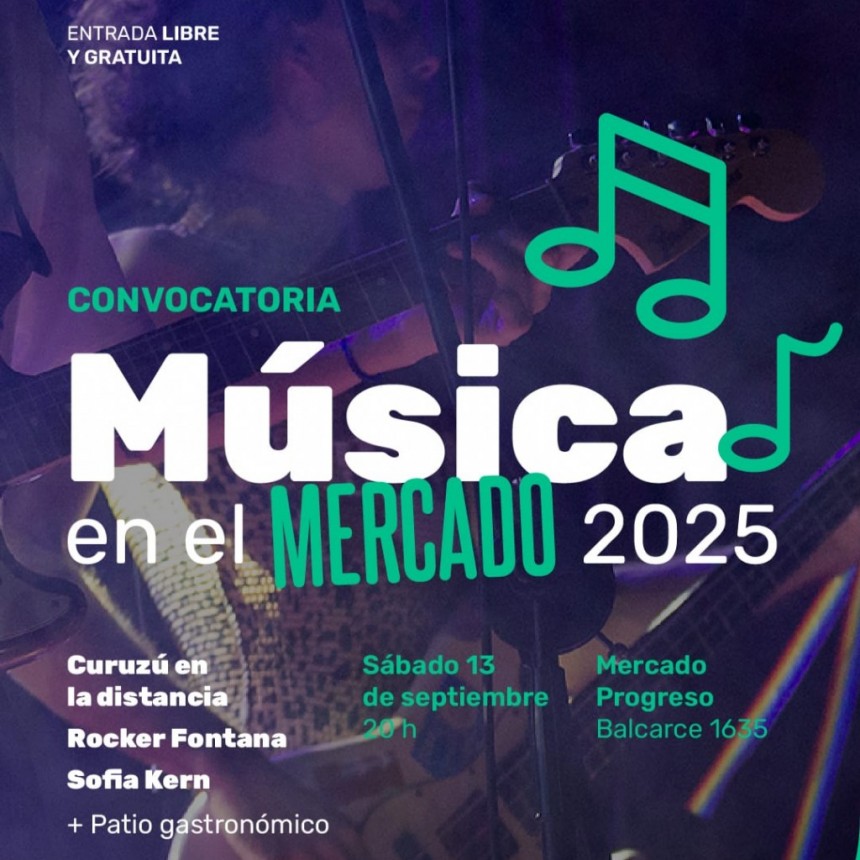 13/9 - Música en el Mercado
