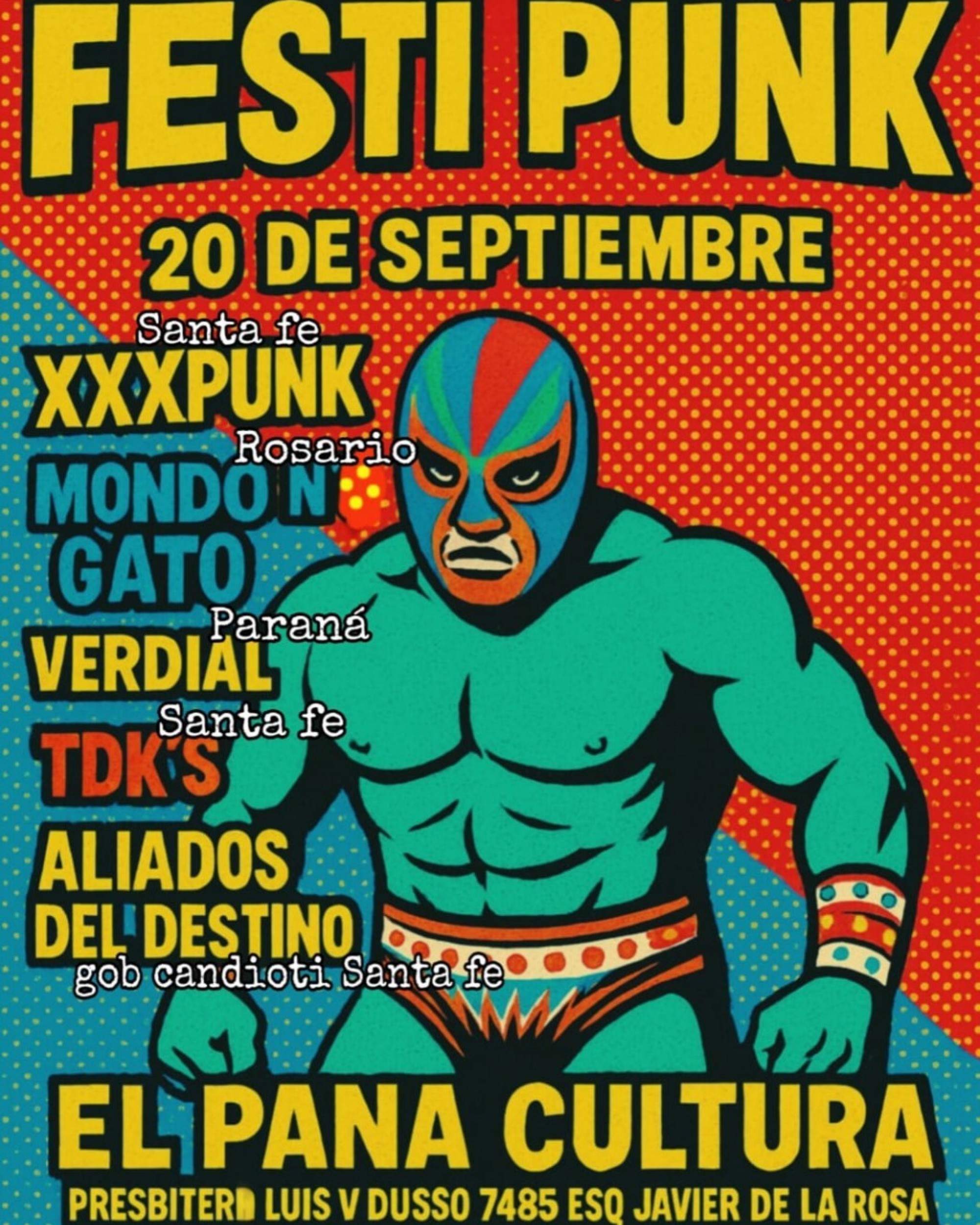 FESTI PUNK en El Pana Cultura