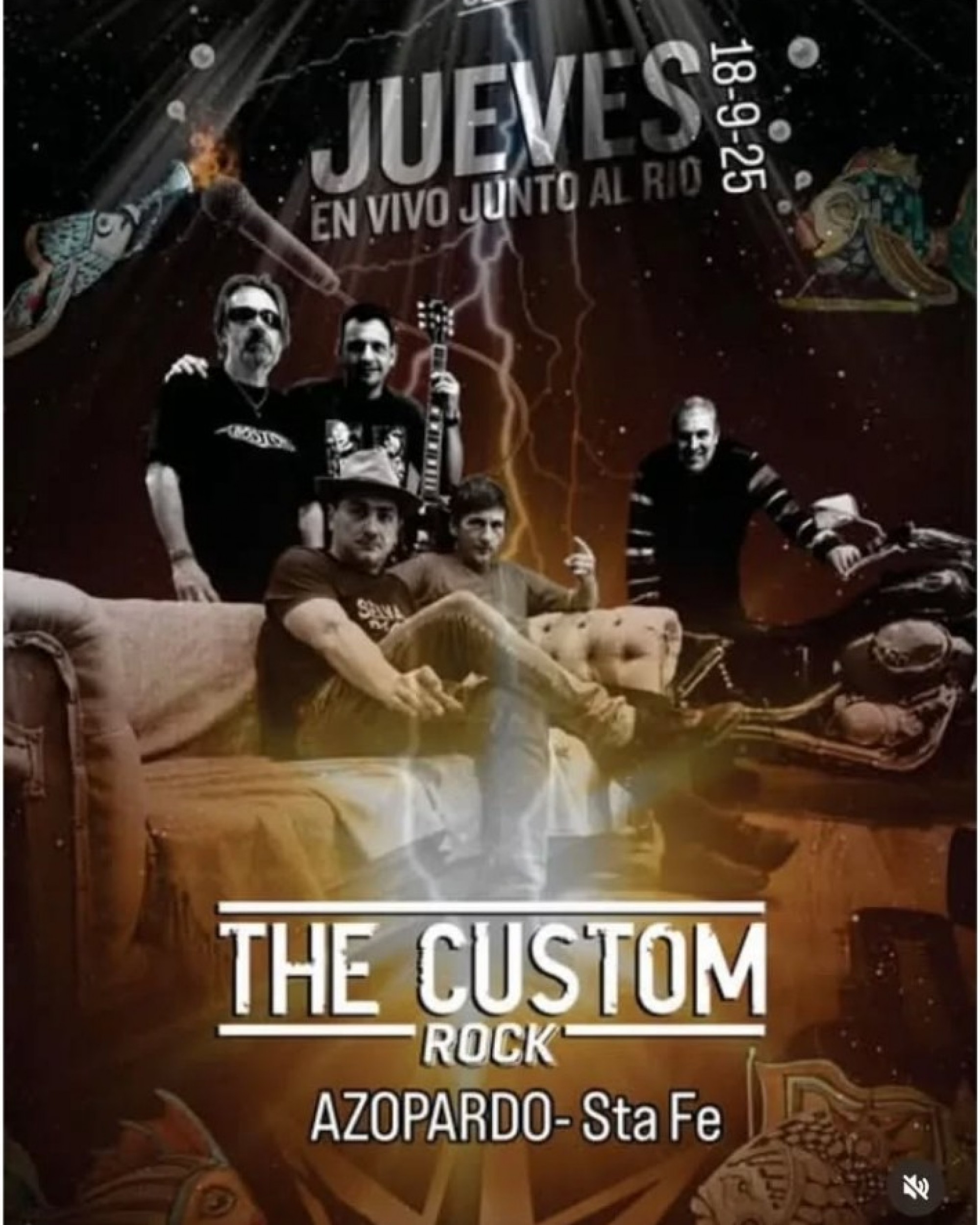 Jueves en vivo junto al río 