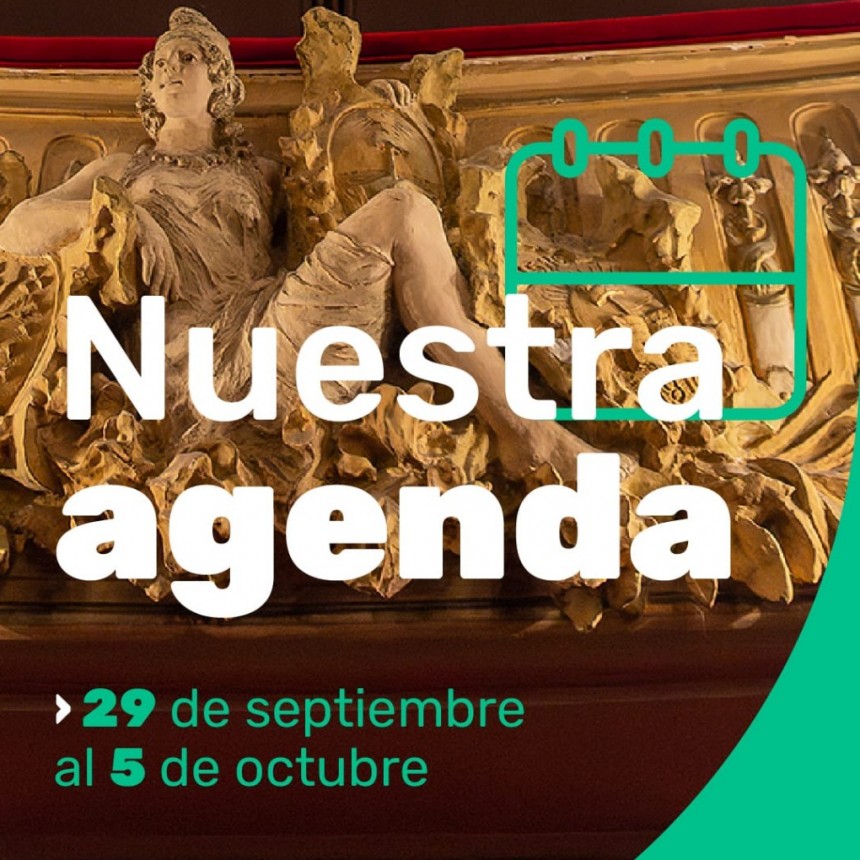 Actividades para este semana de la Secretar&iacute;a de Cultura del Gob. de la Ciudad de Santa Fe