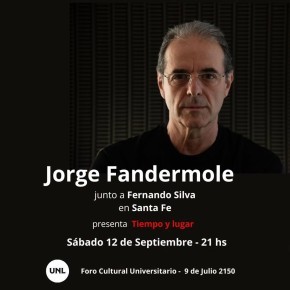 12/9 - Jorge Fandermole en el Foro Cultural