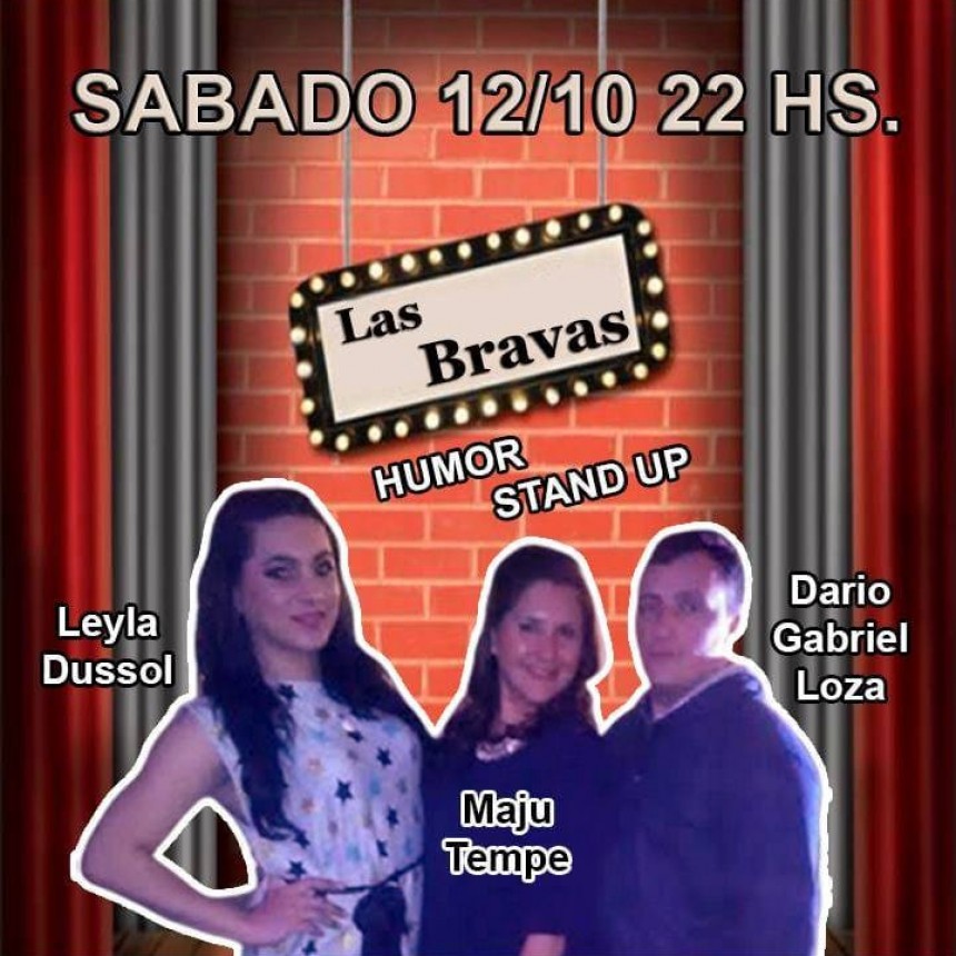 12/10 - Bravas en la noche. Music Hall & Stand Up