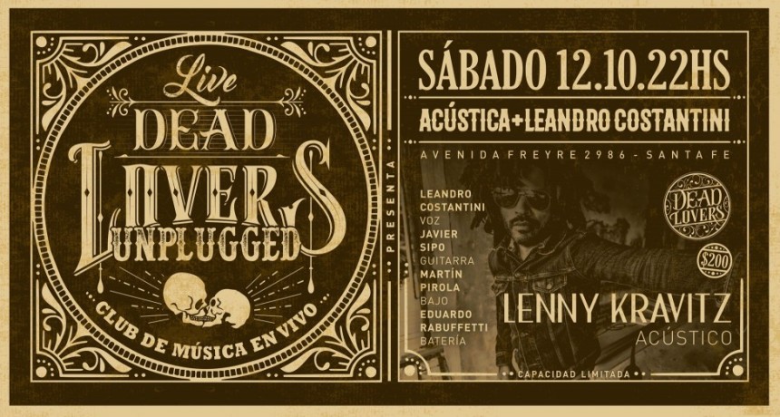 12/10 - Ac&uacute;stica + Leandro Costantini - DeadLovers Unplugged