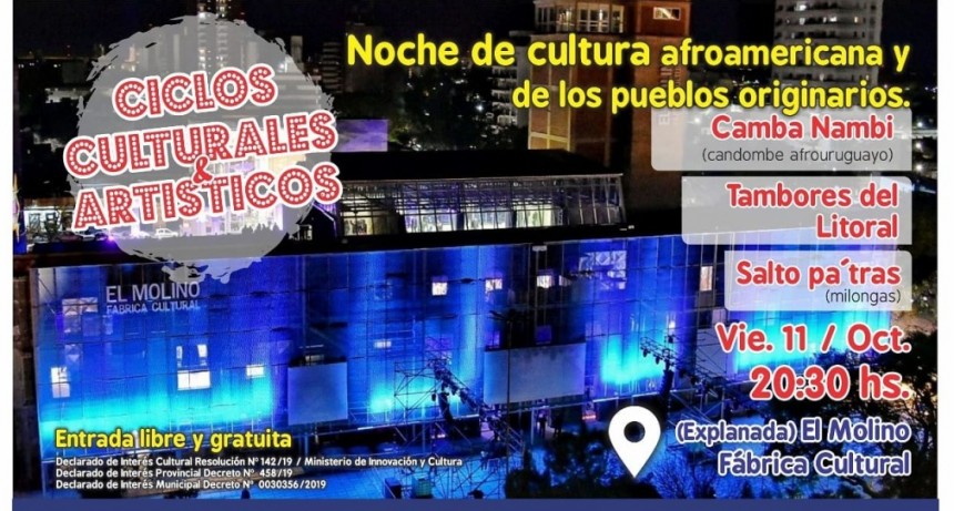 11/10 - Ciclo Cultural y Art&iacute;stico 
