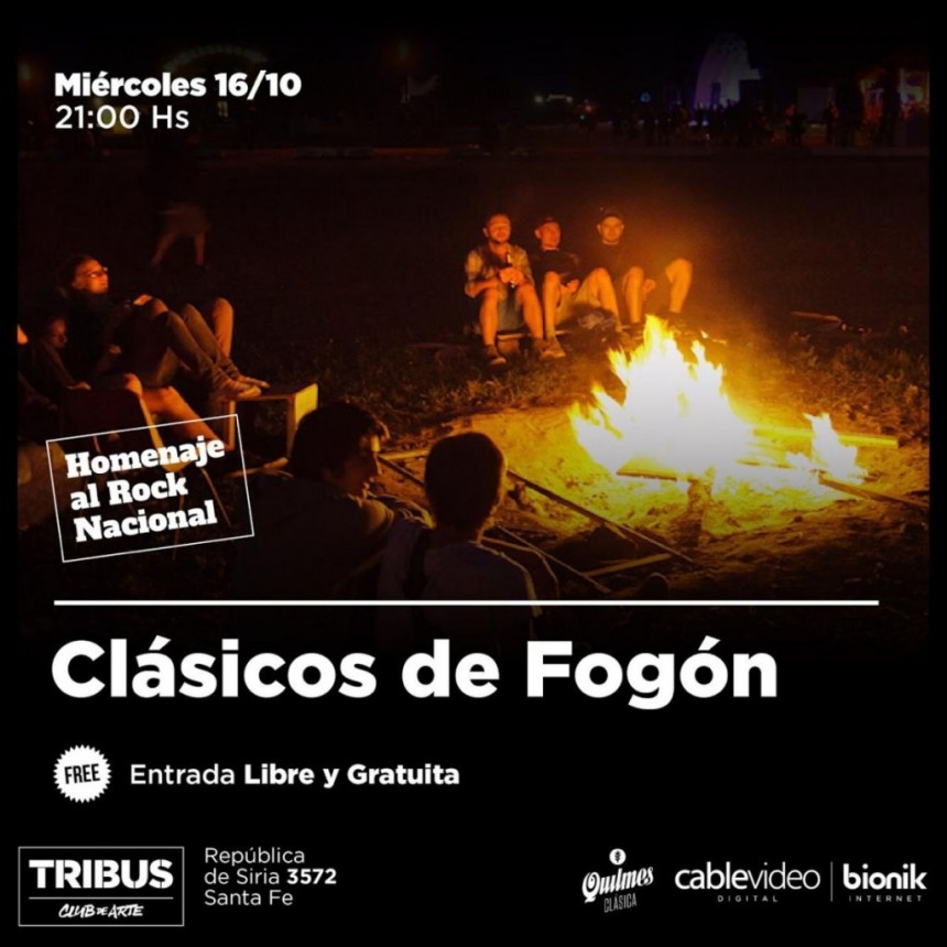 16/10 - Cl&aacute;sicos de fog&oacute;n en Tribus