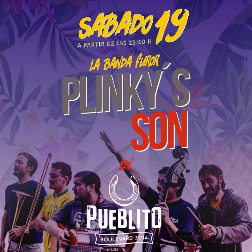19/10 - PLINKY'S SON en Pueblito