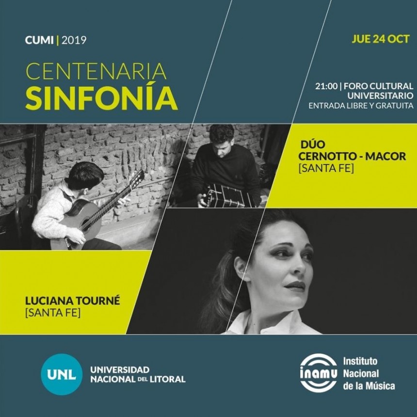 24/10 - CENTENARIA SINFON&Iacute;A en jueves