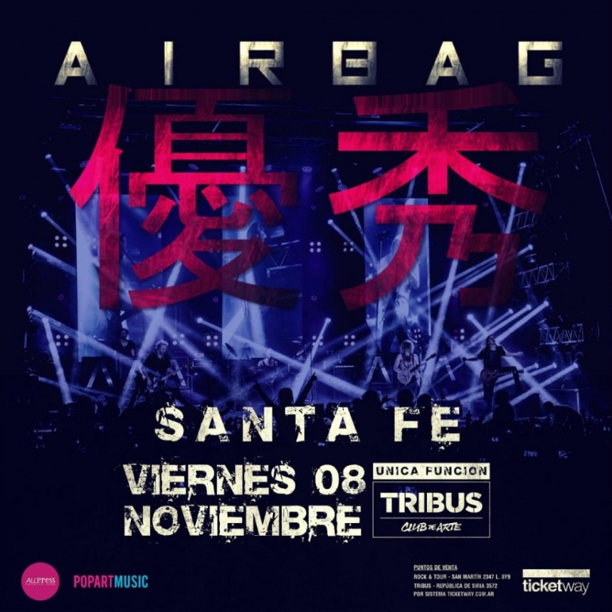 8/11 - AIRBAG vuelve a Santa Fe