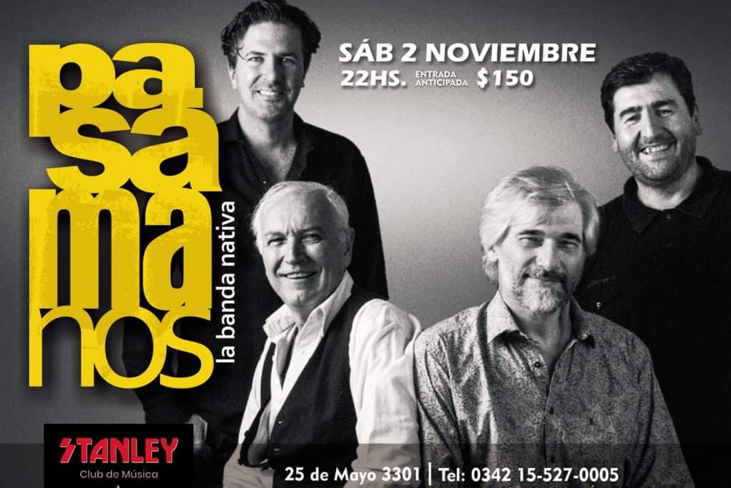 2/11 - Pasamanos festeja el 2019 en Stanley